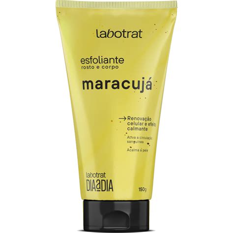 Esfoliante Maracuja Corpo E Rosto Labotrat G Corporal Facial