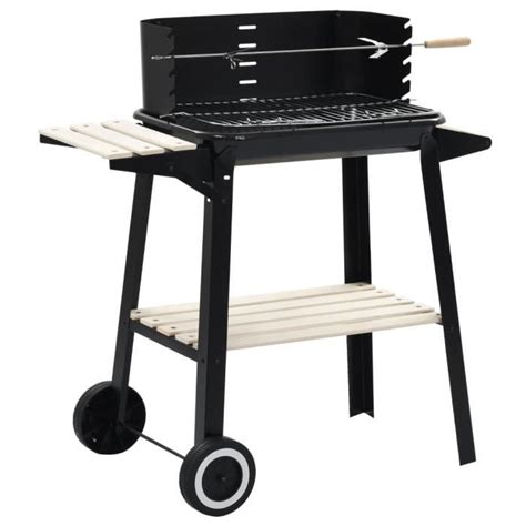 Barbecue Au Charbon De Bois Avec Roulettes Portable Pliable Barbecue