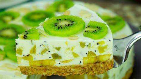 No Bake Kiwi Cake Recipe An Absolutely Delicious Cake Without Baking