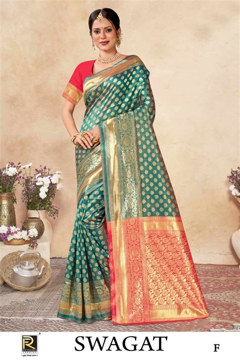 Ronisha Swagat Banarasi Silk Saree Collection