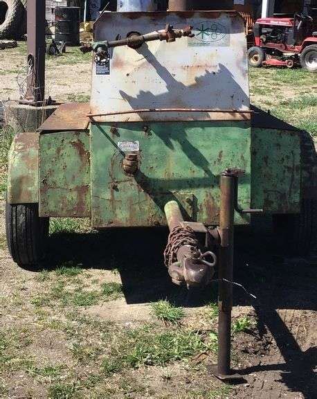Sullair 150 Air Compressor With 172 Ford Tractor Engine Motor Froze