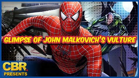 Spider Man 4 Production Pic Reveals John Malkovichs Vulture Wings