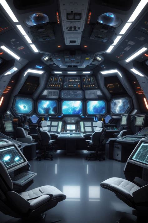 Spacecraft Interior Design (12) by bem1RO on DeviantArt