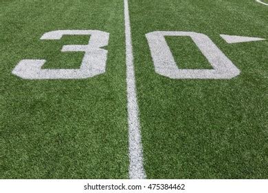 Yard Markers On Football Field Stock Photo 475384459 | Shutterstock