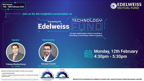 Edelweiss Technology Fund Webinar Edelweiss Mutual Fund Youtube