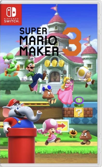 Super Mario Maker 3 for The Nintendo Switch by DJRock1228 on DeviantArt