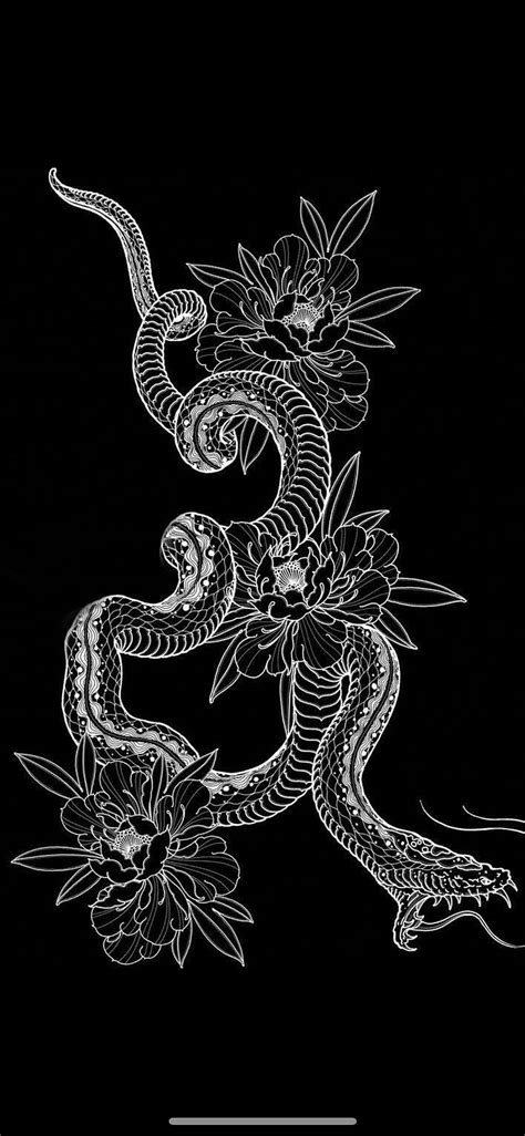 Japanese Snake Snake Tattoo Hd Phone Wallpaper Pxfuel