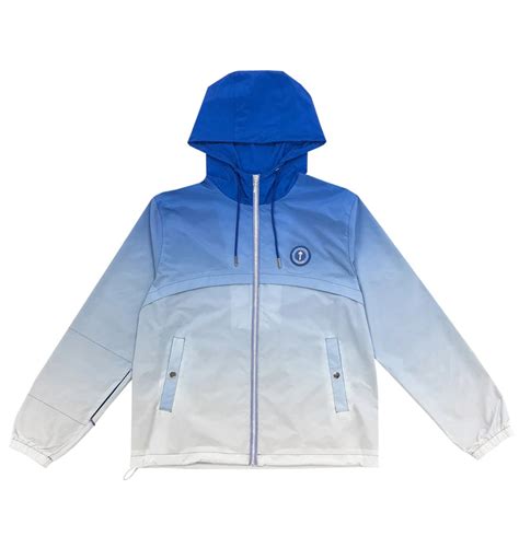 Trapstar Irongate T Windbreaker Jacket Gradient Bluewhite