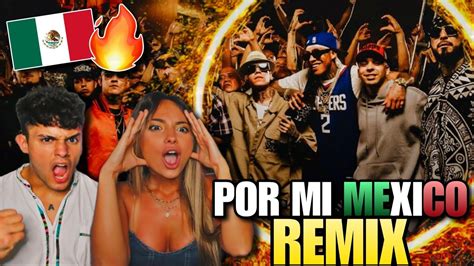 ESPAÑOLES REACCIONAN a POR MI MÉXICO REMIX NOS VOLVEMOS LOCOS