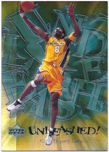 【やや傷や汚れあり】kobe Bryant Nba 2000 01 Upper Deck Ud Unleashed コービー・ブライアントの