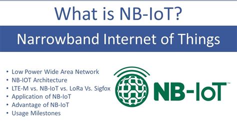 What Is Narrowband Internet Of Things NB IoT Basics Tutorial