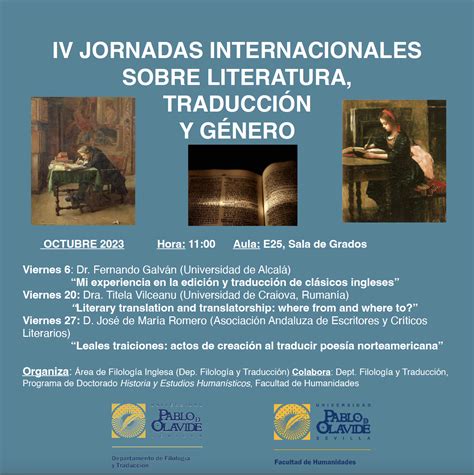 Este viernes comienzan las IV Jornadas sobre Literatura Traducción y