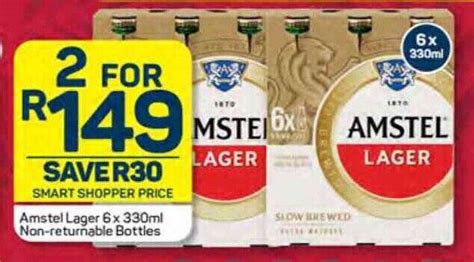 Amstel Lager X Ml Non Returnable Bottles Offer At Pick N Pay