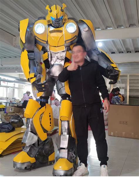 Adult Bumblebee Costume Transformers Cosplay Transformer Robot Costume