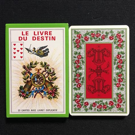 LE LIVRE DU DESTIN GRIMAUD 1979 VINTAGE RARE Playingcards Tarotlandia