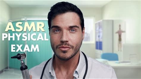 Asmr Detailed Physical Exam Eye Exam Ear Cleaning Cranial Nerves Doctor Medical Role