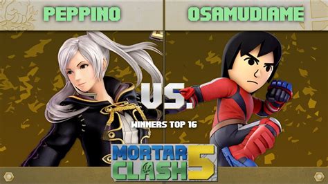 Mortar Clash Peppino Robin Vs Osamudiame Mii Brawler Winners