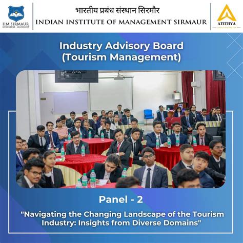 Industrial Advisory Board Tourism Meeting Iim Sirmaur Himachal