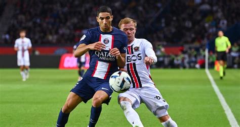 PSG Nice Les Compos Probables