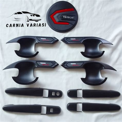 Jual Paket Outer Cover Handle Pegangan Pintu Tank Cover All New Terios