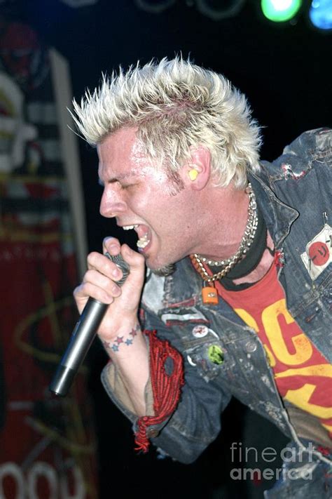 Powerman 5000 - Spider One Photograph by Concert Photos