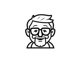 Captivating Grandpa Illustration To Color Coloring Page