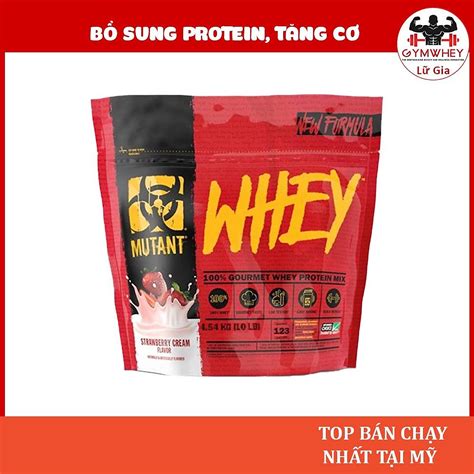 Mua Sữa Tăng Cơ Cho Gymer Mutant Whey 10lbs 45kg