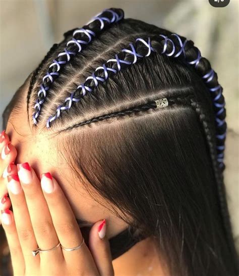 Pin em trança raiz tiara e lateral Trança em cabelo cacheado Como