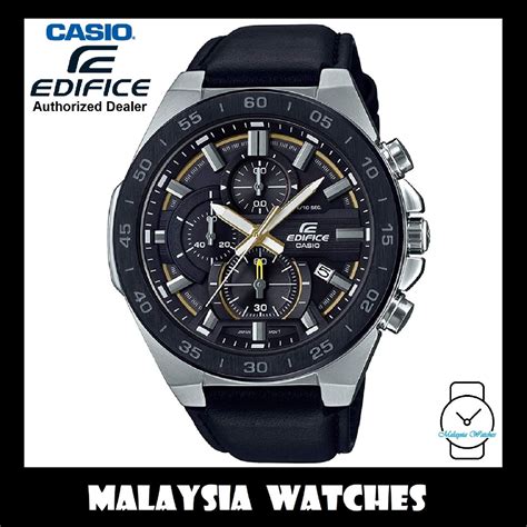 Official Warranty Casio Edifice Efr Bl Av Chronograph M Black