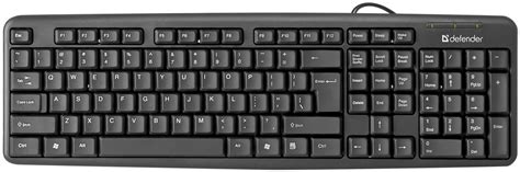 Defender Wired keyboard Element HB-520 USB black