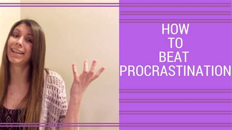 How To Beat Procrastination YouTube