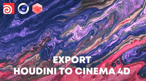 Экспорт частиц из Houdini в Cinema 4d Vs Redshift Youtube