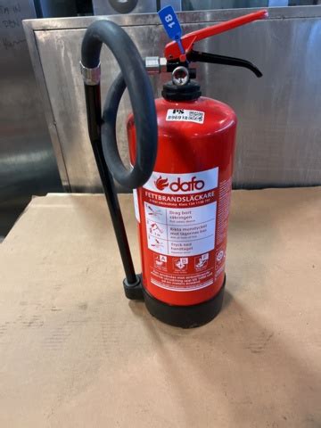 Grease fire extinguisher 6L - PS Auction - We value the future ...