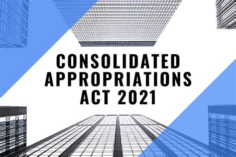 Consolidated Appropriations Act 2021