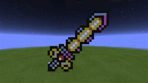 🔪True Excalibur Pixel Art🔪 | Minecraft Amino