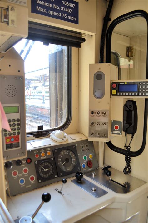 Class 156 Cab Cab Interior Of Greater Anglia Unit 156407  Flickr