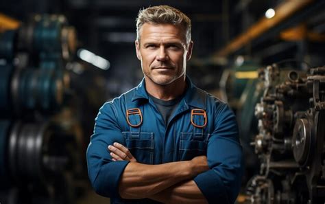Premium Photo Business Man Standing In Warehouse