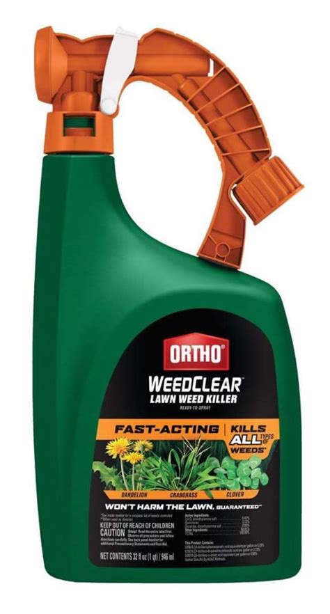 Ortho Weedclear Weed Killer Rts Hose End Concentrate 32 Oz Bottle For 7 99 For Members 0447805