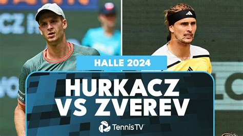 Hubert Hurkacz Vs Alexander Zverev Match Highlights Halle 2024 Semi