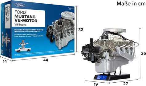 Franzis Ford Mustang V Model Engine Kit X X