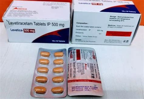 Levetiracetam 500mg Tablets at Rs 45/stripe | Keppra in Khammam | ID ...
