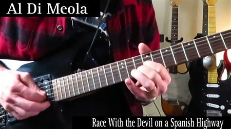 Race With The Devil On Spanish Highway Al Di Meola Full Guitar Cover