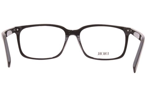 Christian Dior Eyeglasses Mens Diorblacksuito Si Dm50008i 001 Black 57