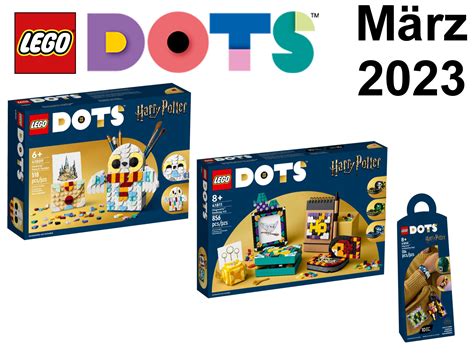 LEGO DOTS Neuheiten März 2023 Brickzeit