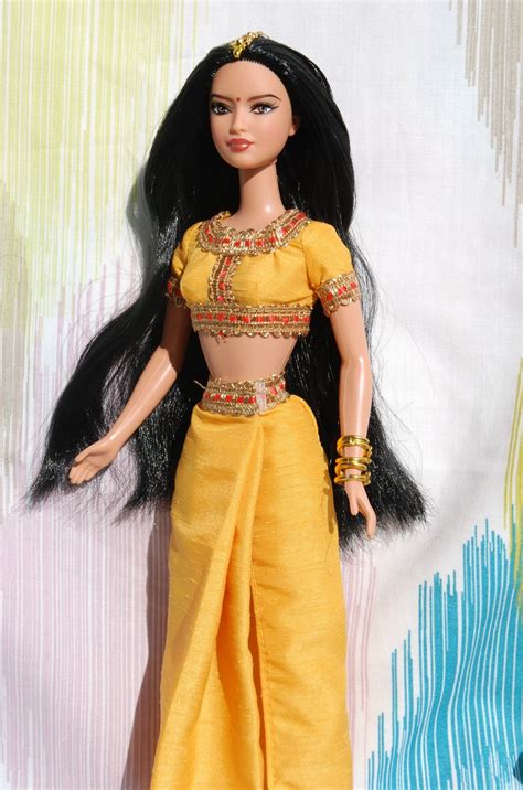 Nenca Zberateľské Barbie A Tvorba India Barbie Doll