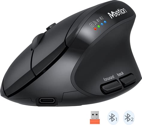 Amazon MEETION Ergonomic Mouse Wireless Mouse Bluetooth Vertical