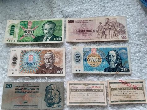 Staré Bankovky Čssr Aukro