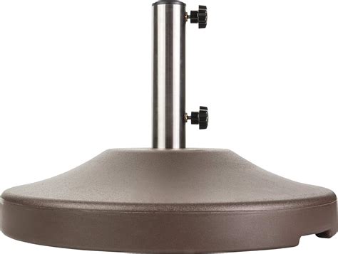 Atlas Premium Fillable Patio Umbrella Base With Wheels Outdoor Umbrella Stand For Standing Or