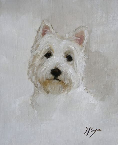 Westie Painting For Sale Ebay Dog Portraits Painting Westie Dogs