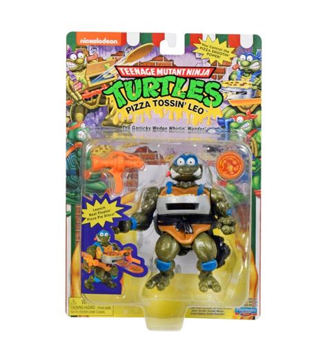 Teenage Mutant Ninja Turtles Vintage 2023 Classic 90s Style Pizza Tossin Leonardo Action